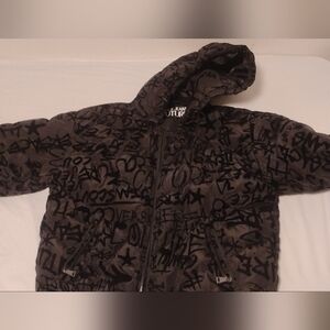 Versace Jeans Couture Elegant Black Outerwear